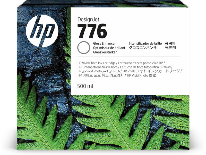 HP 776 500 Mil Gloss Enhancer Designjet Ink Cartridge