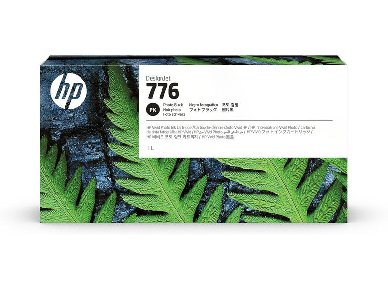 HP 776 1L Photo Black Designjet Ink Cartridge