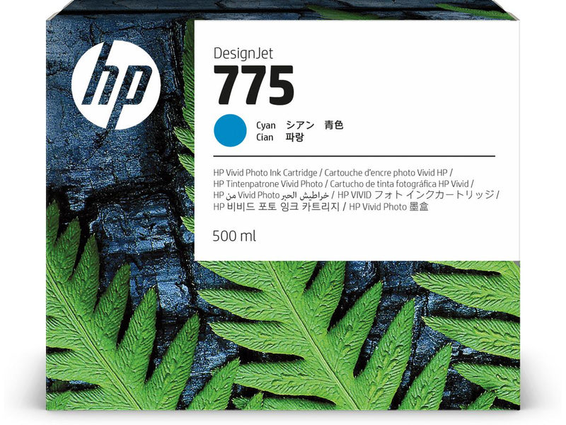 HP 775 500 Mil Cyan Designjet Ink Cartridge