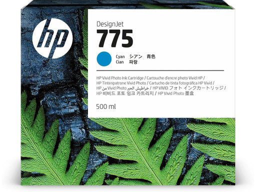 HP 775 500 Mil Cyan Designjet Ink Cartridge