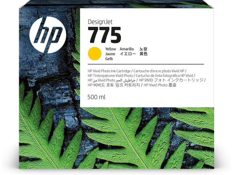 HP 775 500 Mil Yellow Designjet Ink Cartridge