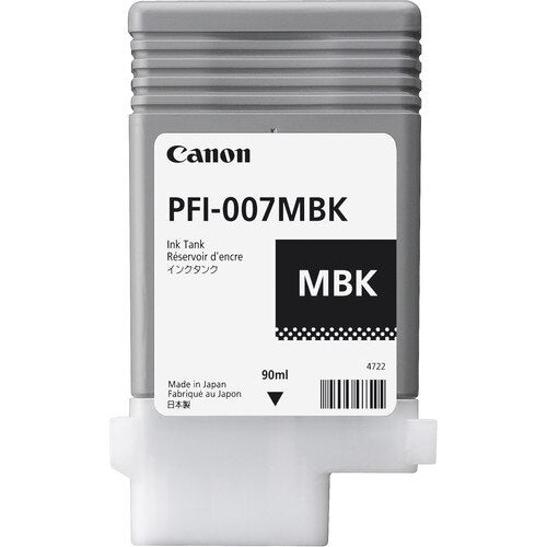 Canon PFI-007MBK - Pigment Matte Black Ink Tank