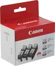 PGI-220 Pigment Black Ink 3-Pack