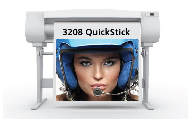 60 in. x 100 ft. Sihl 3208 QuickSTICK Adhesive Backed Fabric 12 mil (1 Roll)