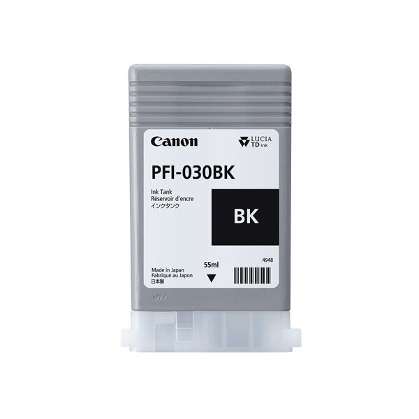 Canon PFI-030BK Pigment Black Ink Tank (55 ml)