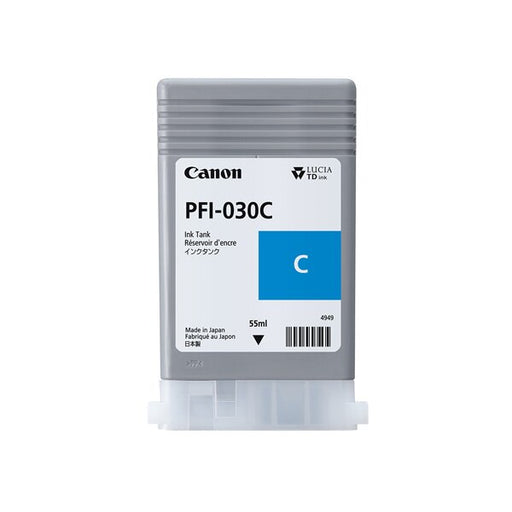 Canon PFI-030C Pigment Cyan Ink Tank 55 ml