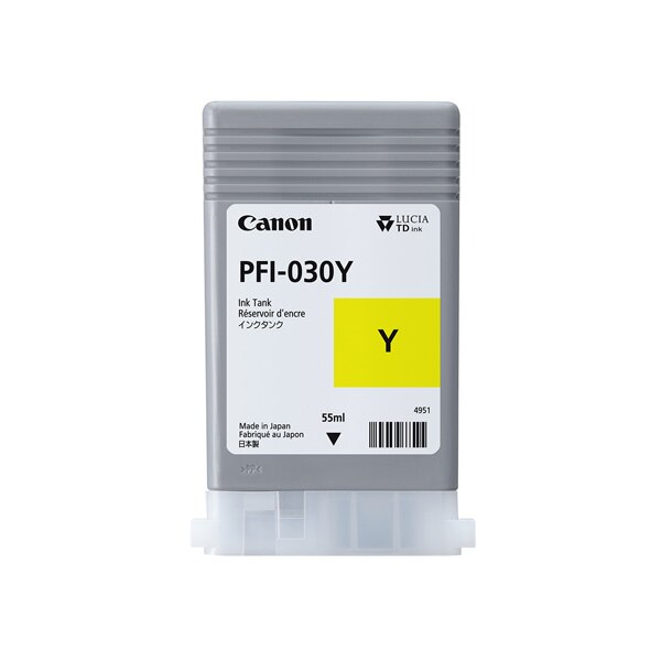 Canon PFI-030Y Pigment Yellow Ink Tank 55 ml