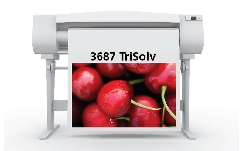 63 in. x 200 ft. Sihl 3687 TriSolv PostArt Paper Blueback Satin 120 gsm (1 Roll)