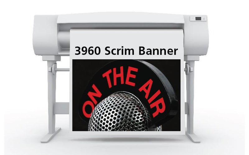 42 in. x 40 ft. Sihl 3960 Banner Scrim Vinyl Matte 15 mil (1 Roll)