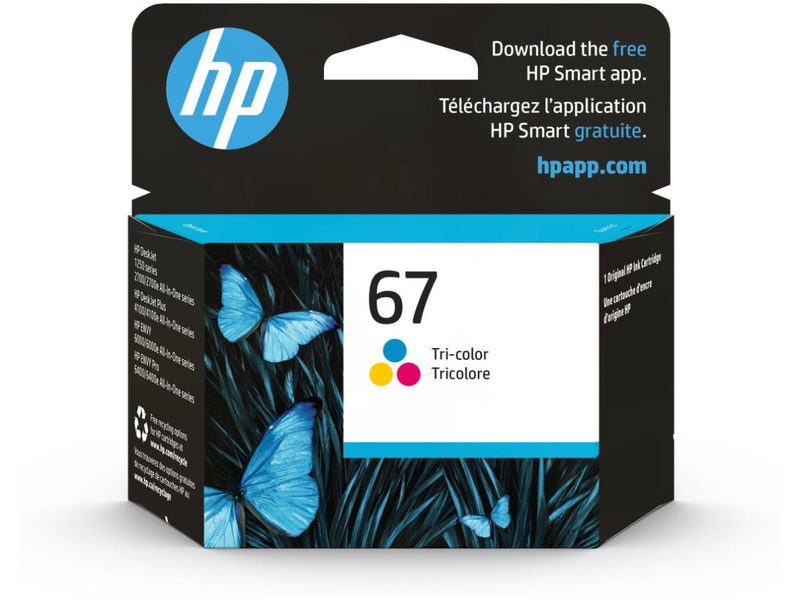 HP 67 Tri-color Original Ink Cartridge