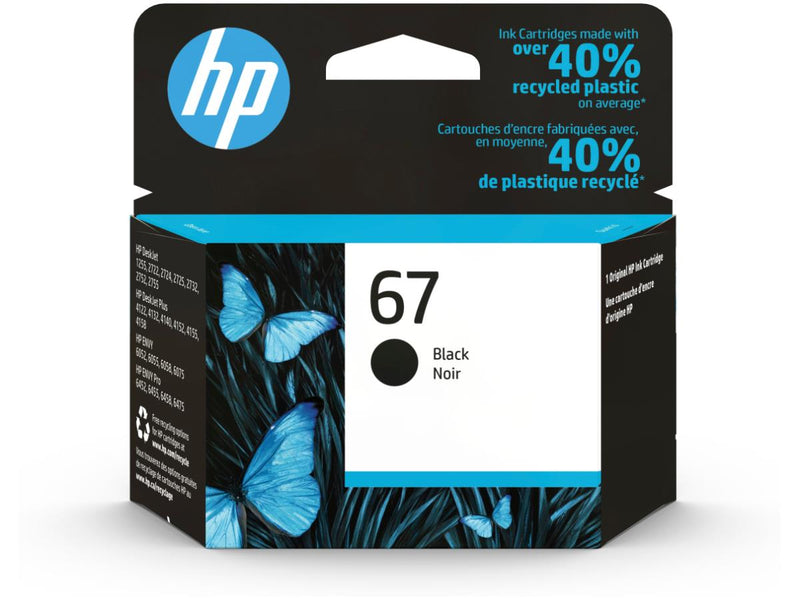 HP 67 Black Original Ink Cartridge
