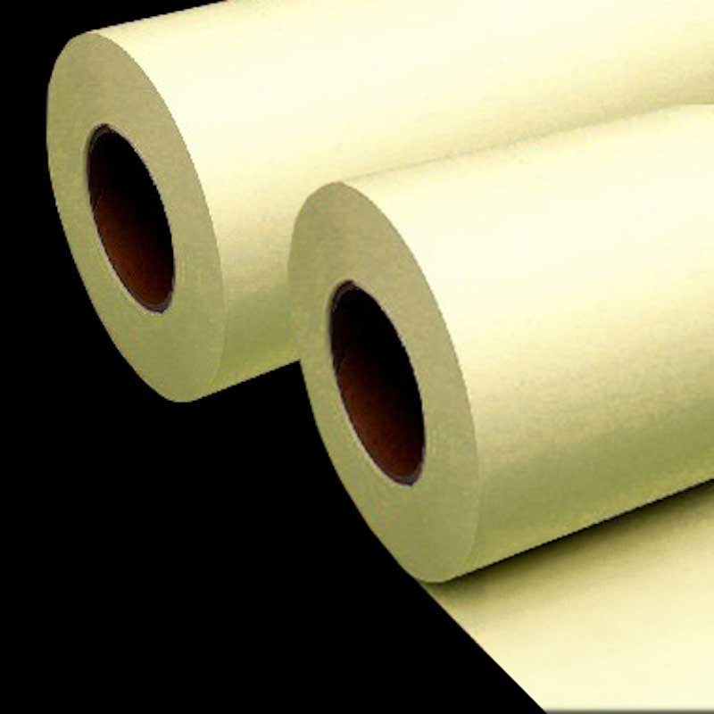 30 in. x 500 ft.  20 lb. Yellow Tinted Bond (432Y) (2 Rolls)