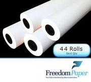 24 in. x 500 ft.  Eco-Friendly 20 lb. Recycled Laser Bond (433) (44 Rolls)