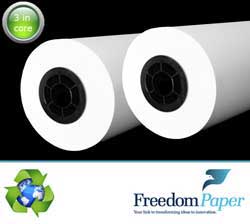 36 in. x 500 ft.  Eco-Friendly 20 lb. Recycled Laser Bond (433) (2 Rolls)
