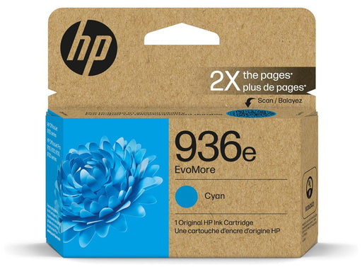 HP 936E EvoMore Cyan Original Ink Cartridge