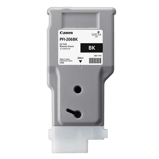 Canon PFI-206BK - Pigment Black Ink Tank (300 ml)