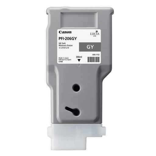 Canon PFI-206GY - Pigment Gray Ink Tank (300 ml)