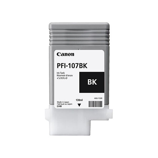 Canon PFI-107BK - Dye Black Ink Tank (130 ml)