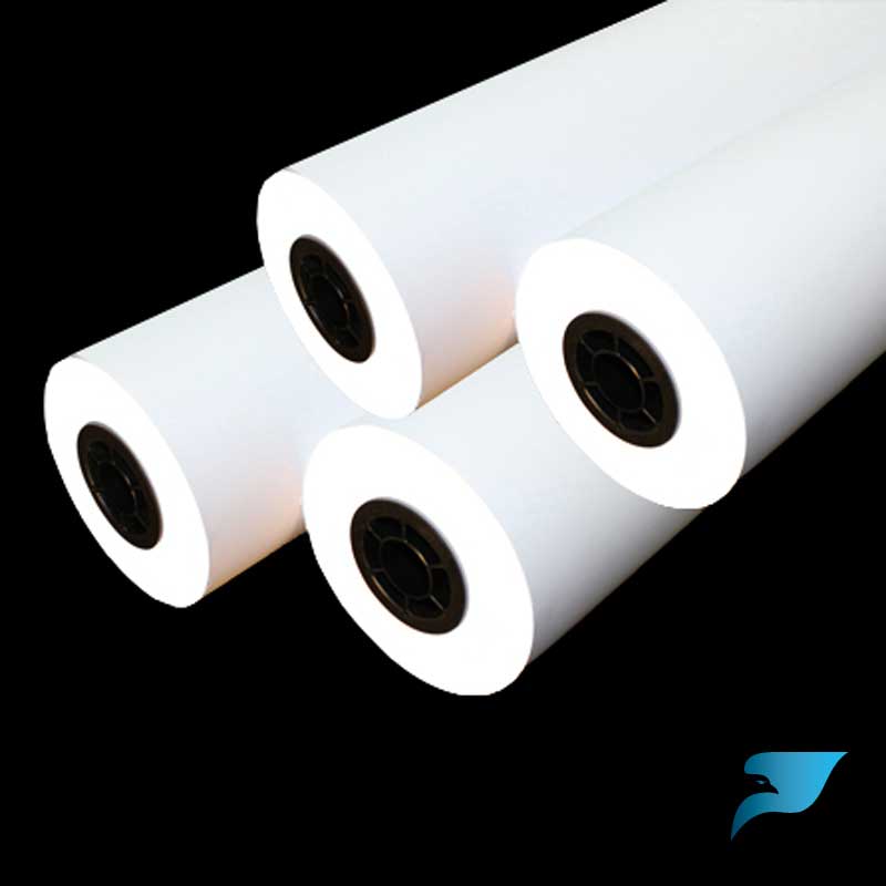 42 in. x 150 ft. 20 lb. Uncoated Inkjet Bond Plotter Paper (730) (4 Rolls)