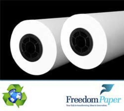 24 in. x 300 ft. Eco-Friendly 20 lb. Inkjet Bond Plotter Paper (733) (2 Rolls)