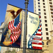 36 in. x 100 ft. (804) Stay-Flat Polypro Banner 8mil (1 Roll)