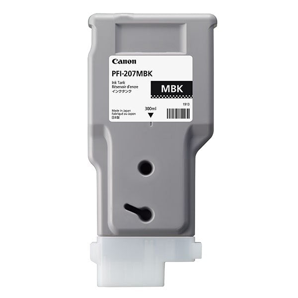 Canon PFI-207MBK - Pigment Matte Black Ink Tank (300 ml)