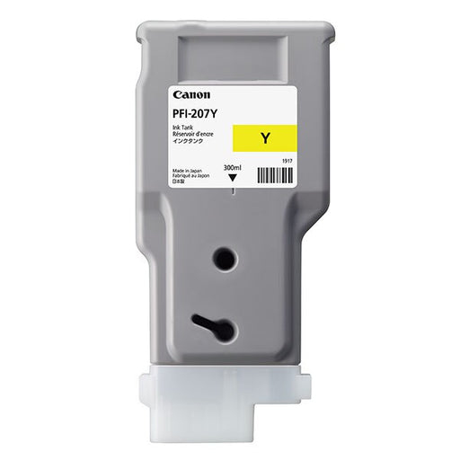 Canon PFI-207Y - Dye Yellow Ink Tank (300 ml)