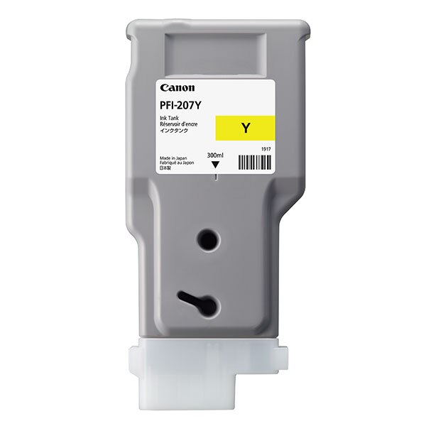 Canon PFI-207Y - Dye Yellow Ink Tank (300 ml)