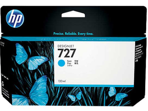 HP 727 Designjet Cyan Ink Cartridge (130 ml) B3P19A