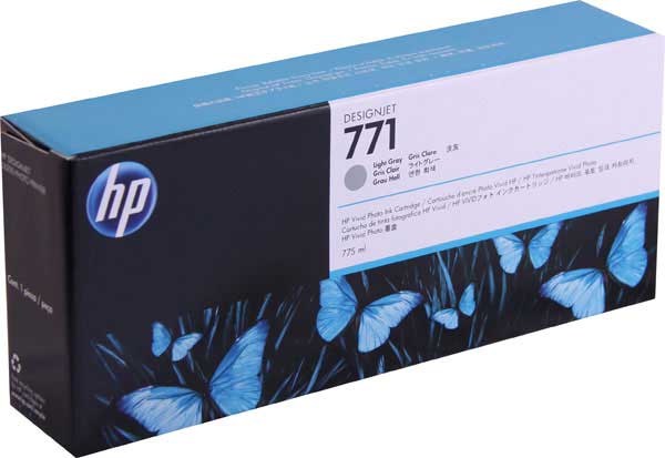 HP 771 Light Gray Designjet Ink Cartridge