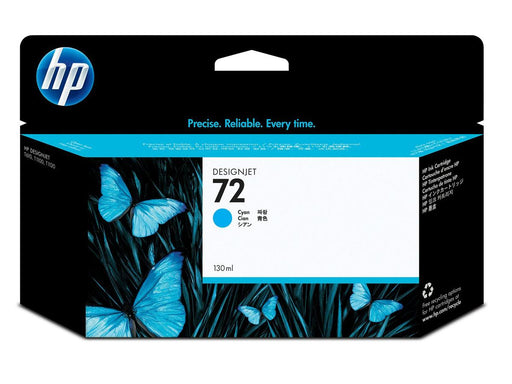 HP 72 Cyan Ink Cartridge 130 ml