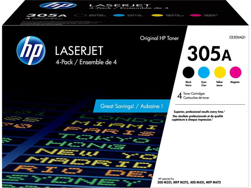 HP 305A Cymk Quad Oem Toner
