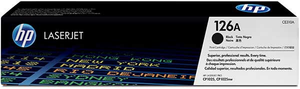 HP 126A Black Laserjet Print Cartridge