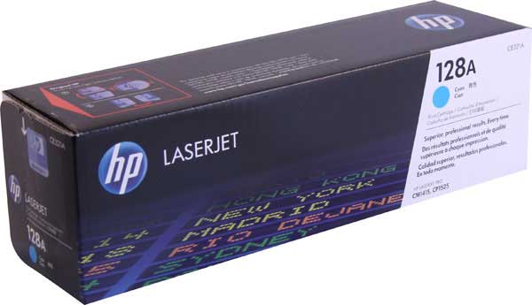 HP 128A Cyan Print Cartridge