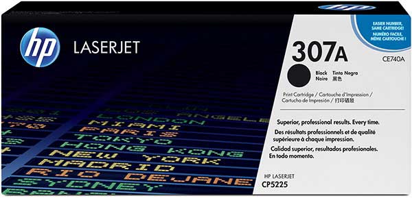 HP CLJ CE740A Black Print Cartridge