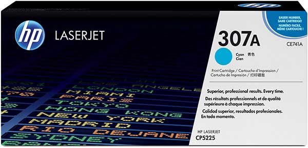 HP CLJ CE741A Cyan Print Cartridge