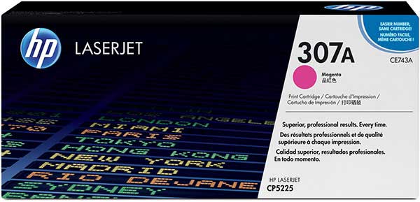 HP CLJ CE743A Magenta Print Cartridge