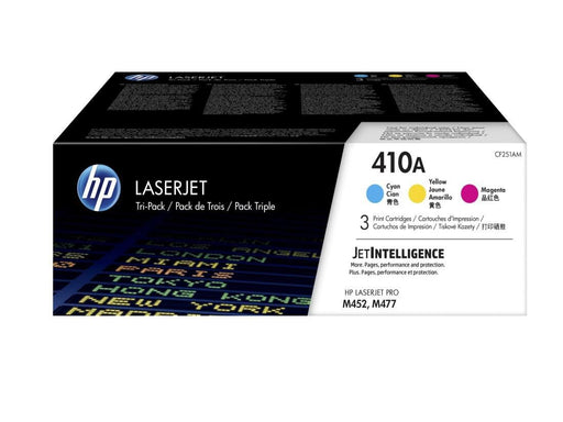 HP 410A 3-Pack C/M/Y Toner