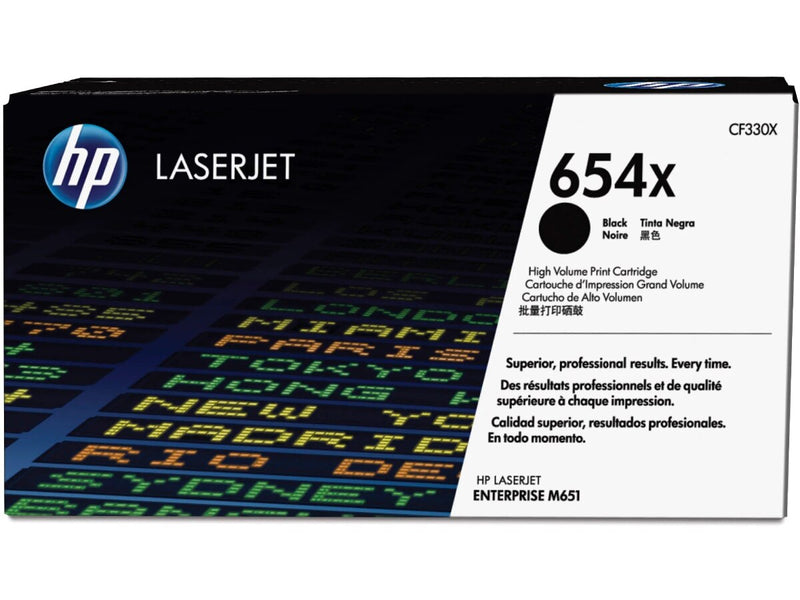 HP 654X XL Black Original Toner