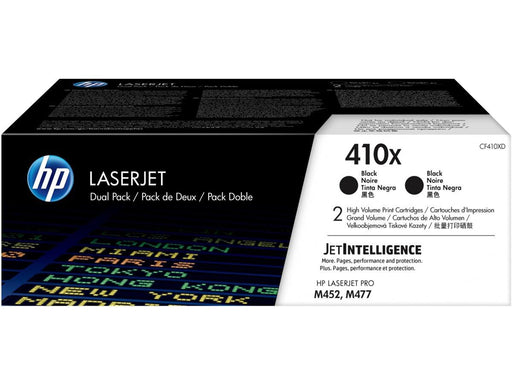 HP 410X 2-Pack XL Black Toner