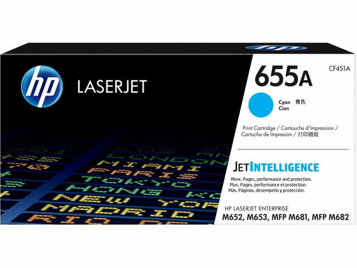 HP 655A Cyan Original Toner