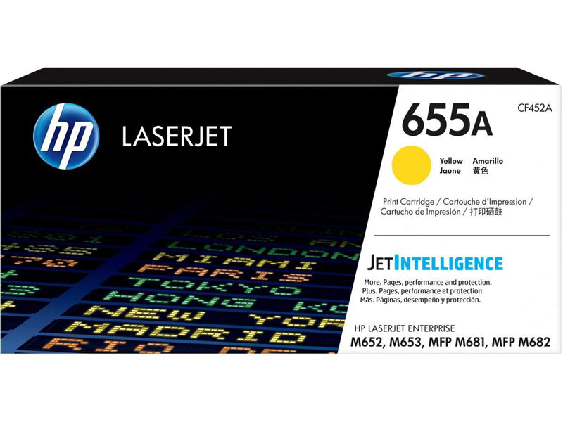 HP 655A Yellow Original Toner