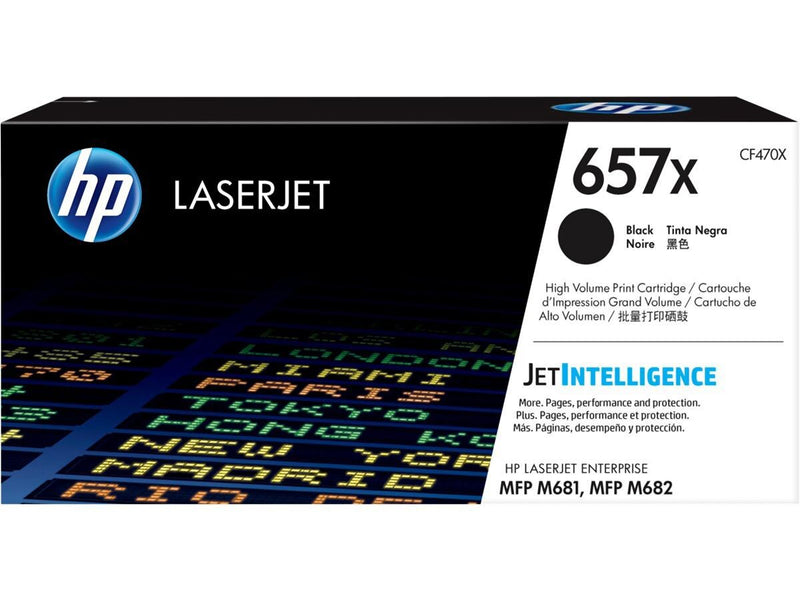 HP 657X XL Black Original Toner