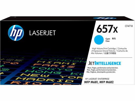 HP 657X XL Cyan Original Toner