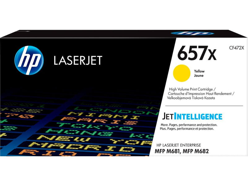 HP 657X XL Yellow Original Toner
