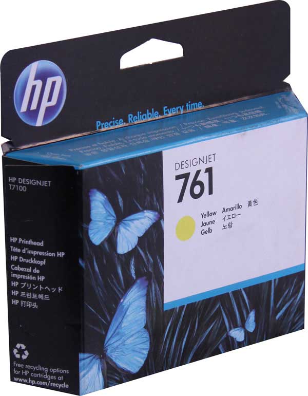 HP 761 Yellow Designjet Printhead