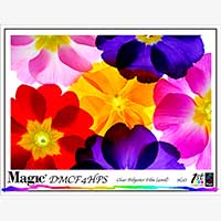 Magic DMCF4HPS Clear Film with Removable Edge Stripes for HP 4 mil