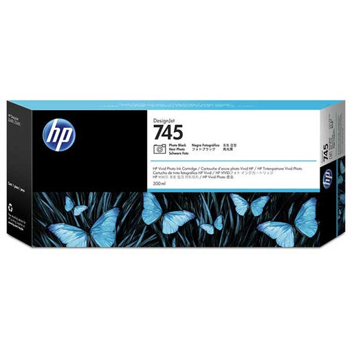 HP 745 Photo Black Original Ink Cartridge 300 ml