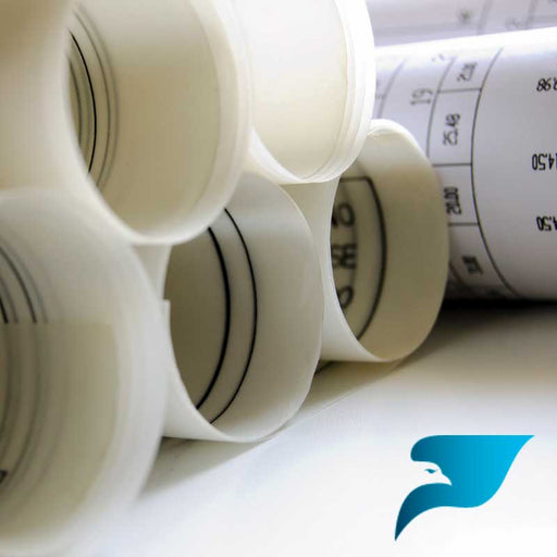 18 in. x 150 ft.  4 mil Double Matte Xerographic Film / Mylar (494) (1 Roll)
