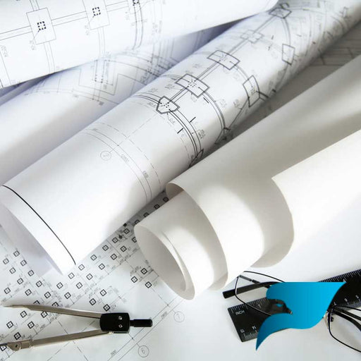 Eco-Friendly 20 lb. Inkjet Bond Plotter Paper (733)